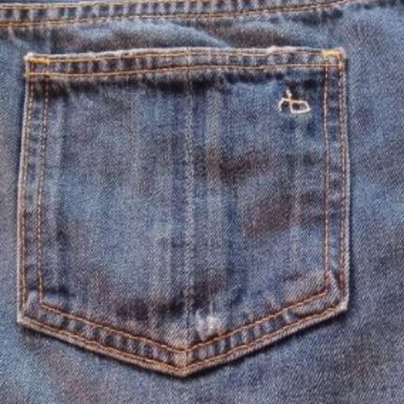 Rag & Bone Distressed Cutoff Denim Shorts Johny Size 27 - Picture 2 of 8